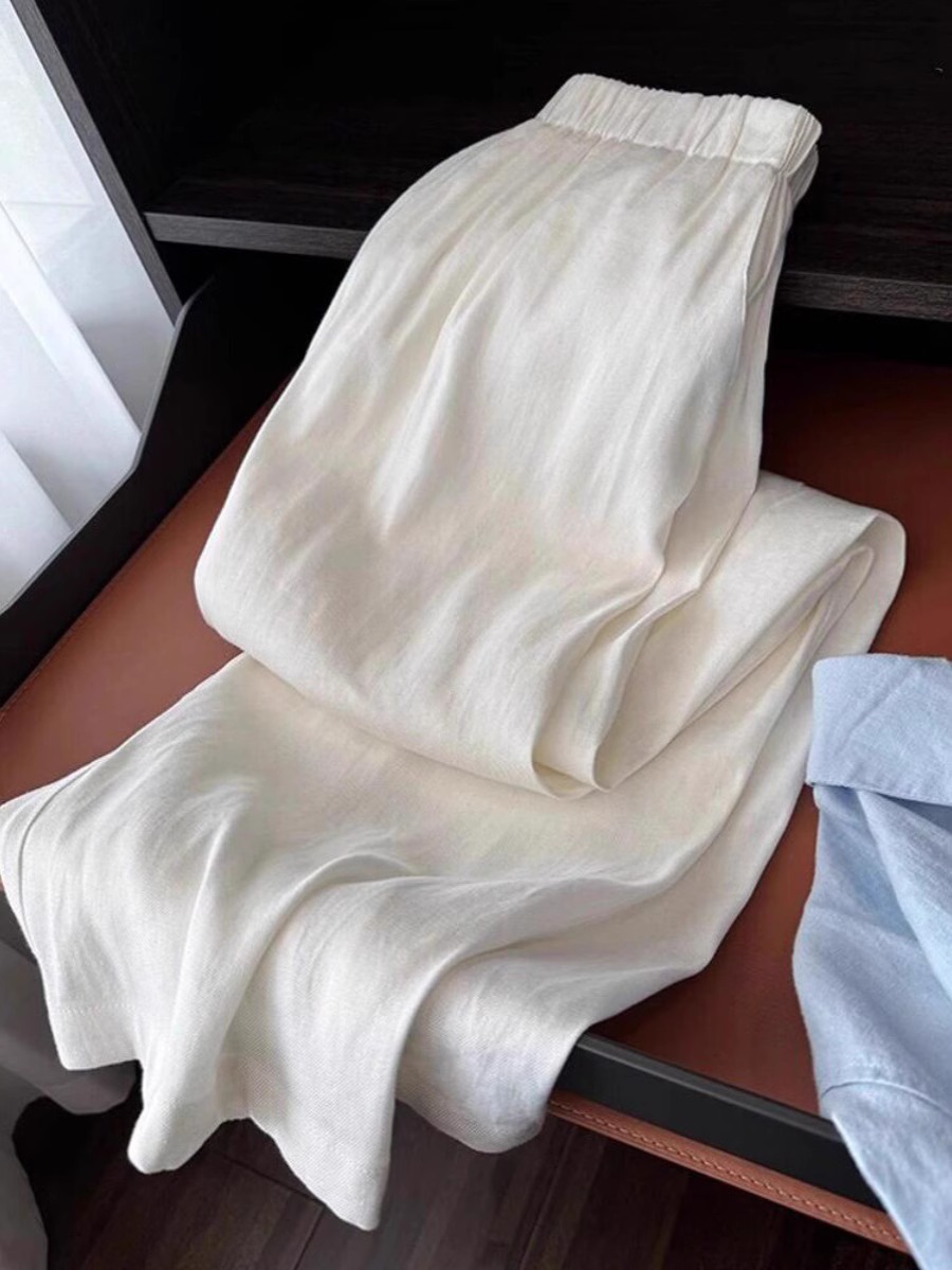 minimalist-high-end-white-linen-pants-for-women-summer-thin-high-waist-loose-straight-wide-leg_1